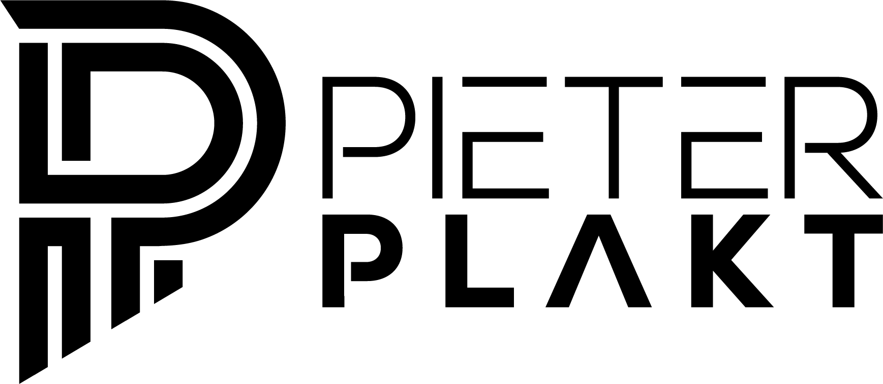 Het logo van Pieter Plakt